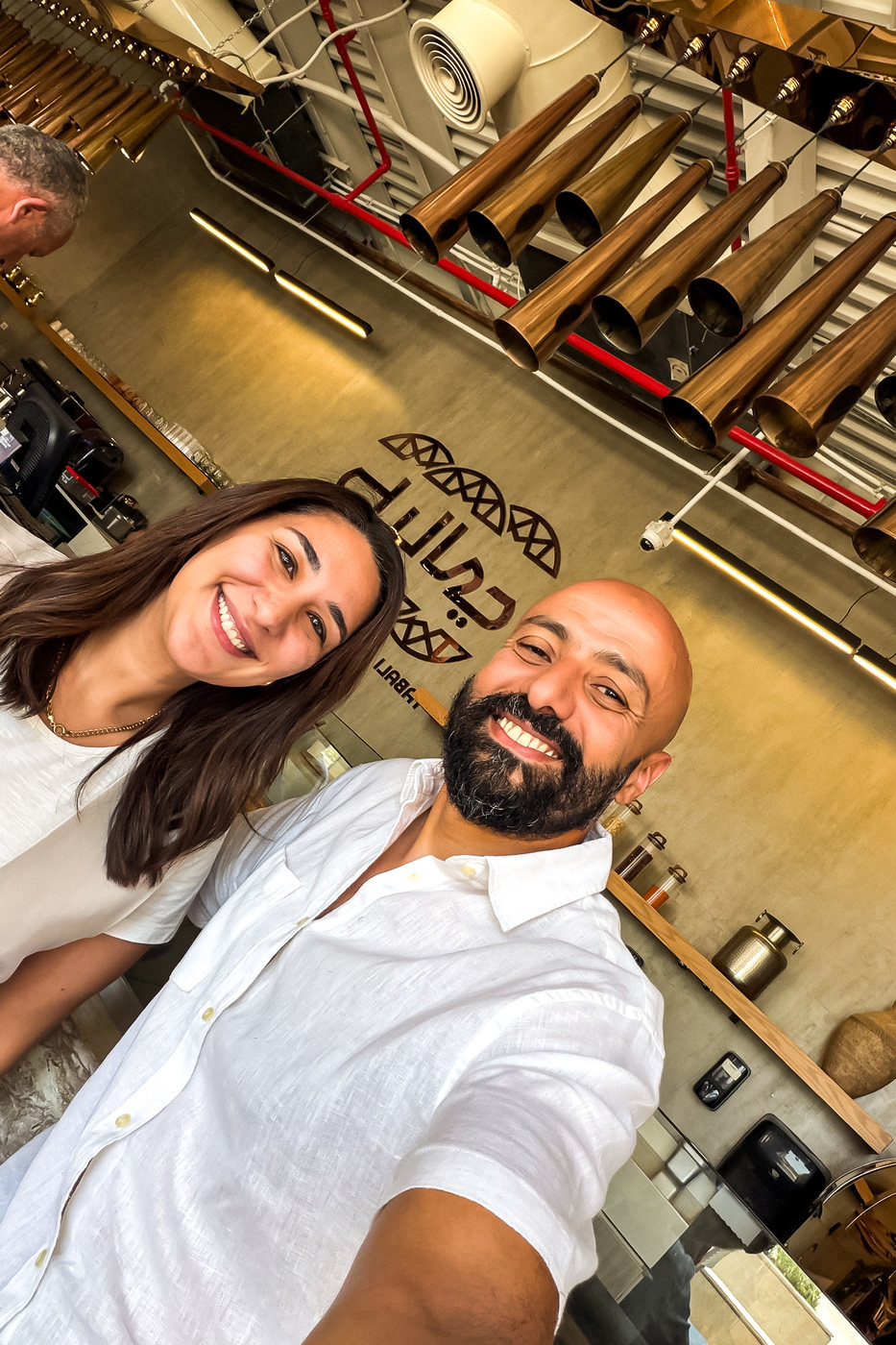 Nora Gamil and Sherif AlHarony, the afternoon the club started